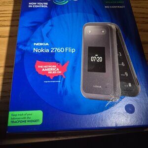 Nokia TracFone 2760 Flip, 8 GB (Locked)